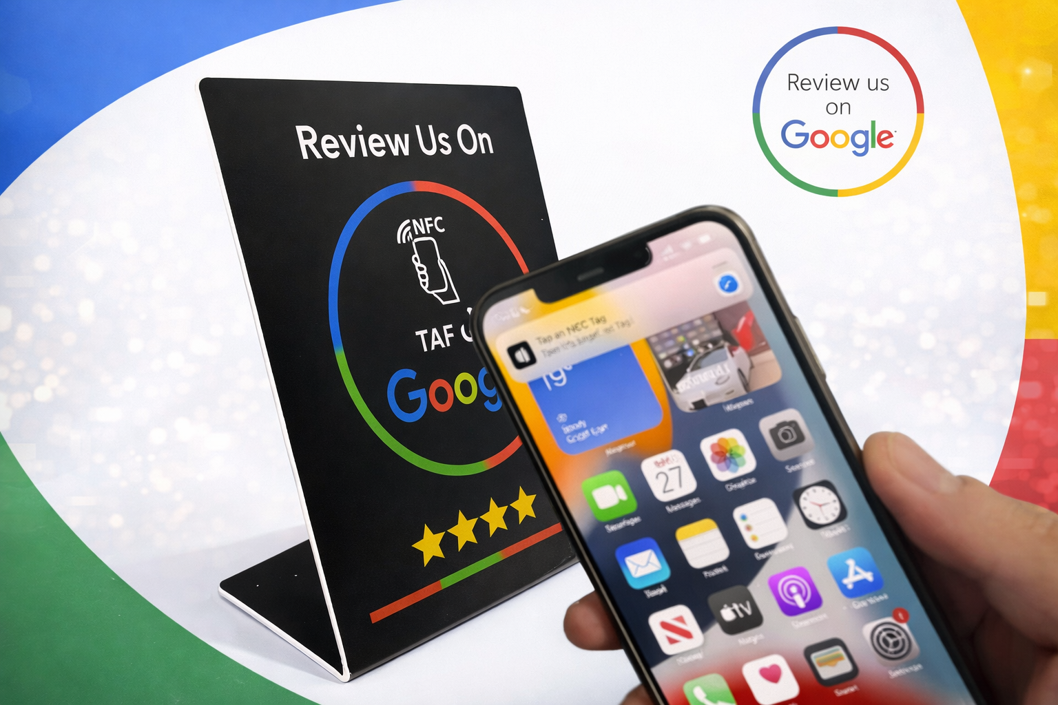 Google Review таблички и картичка